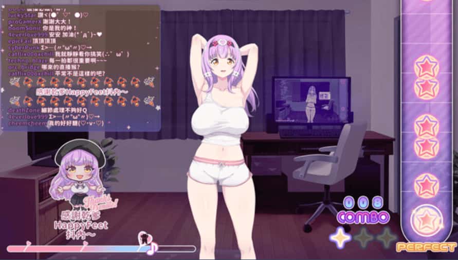 甜蜜魅魔之家 Sweet Succubus Home 情人节插画